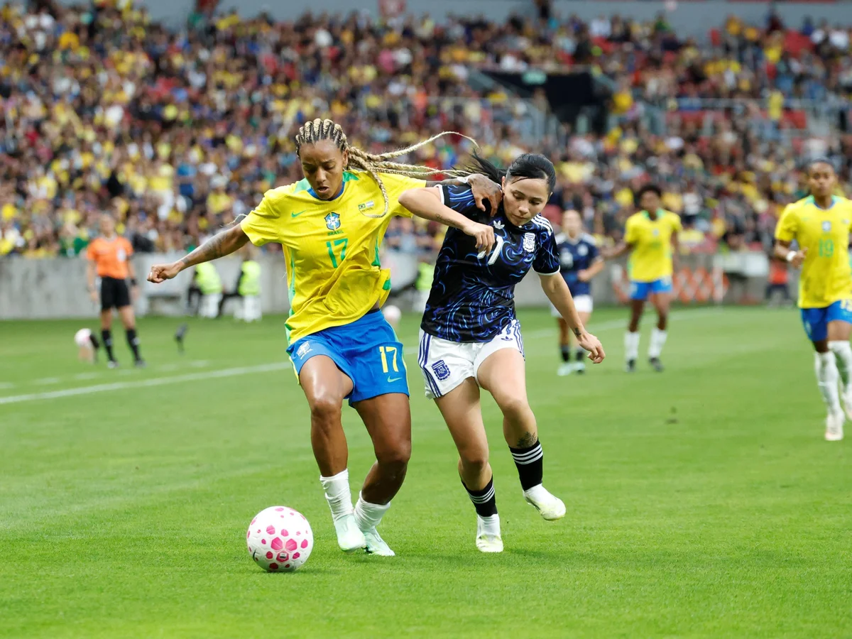 Seleção Brasileira feminina reencontra a Argentina em amistoso no Recife