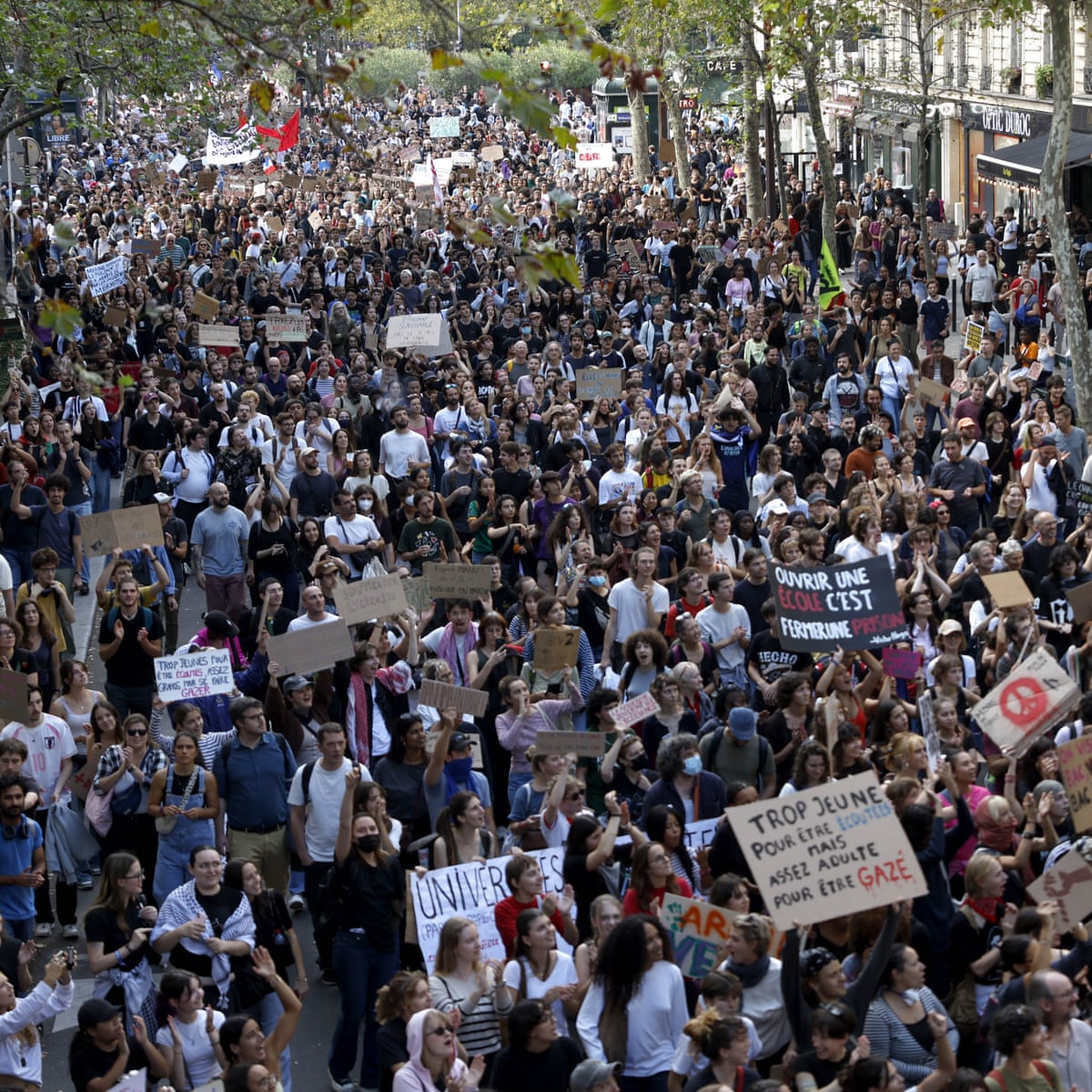 A visão do The Guardian sobre os protestos na Europa: o contrato social foi quebrado – e os jovens querem soluções
