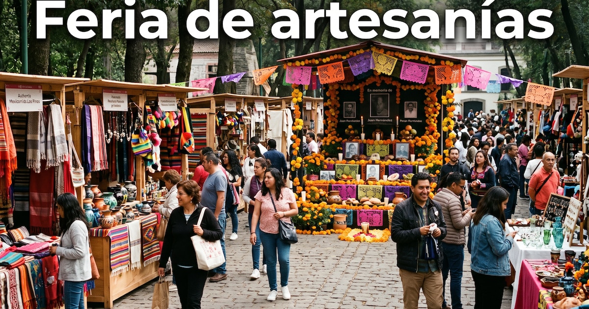 Los Pinos terá feira de artesanias e uma oferenda do Dia dos Mortos com entrada gratuita: data e horários