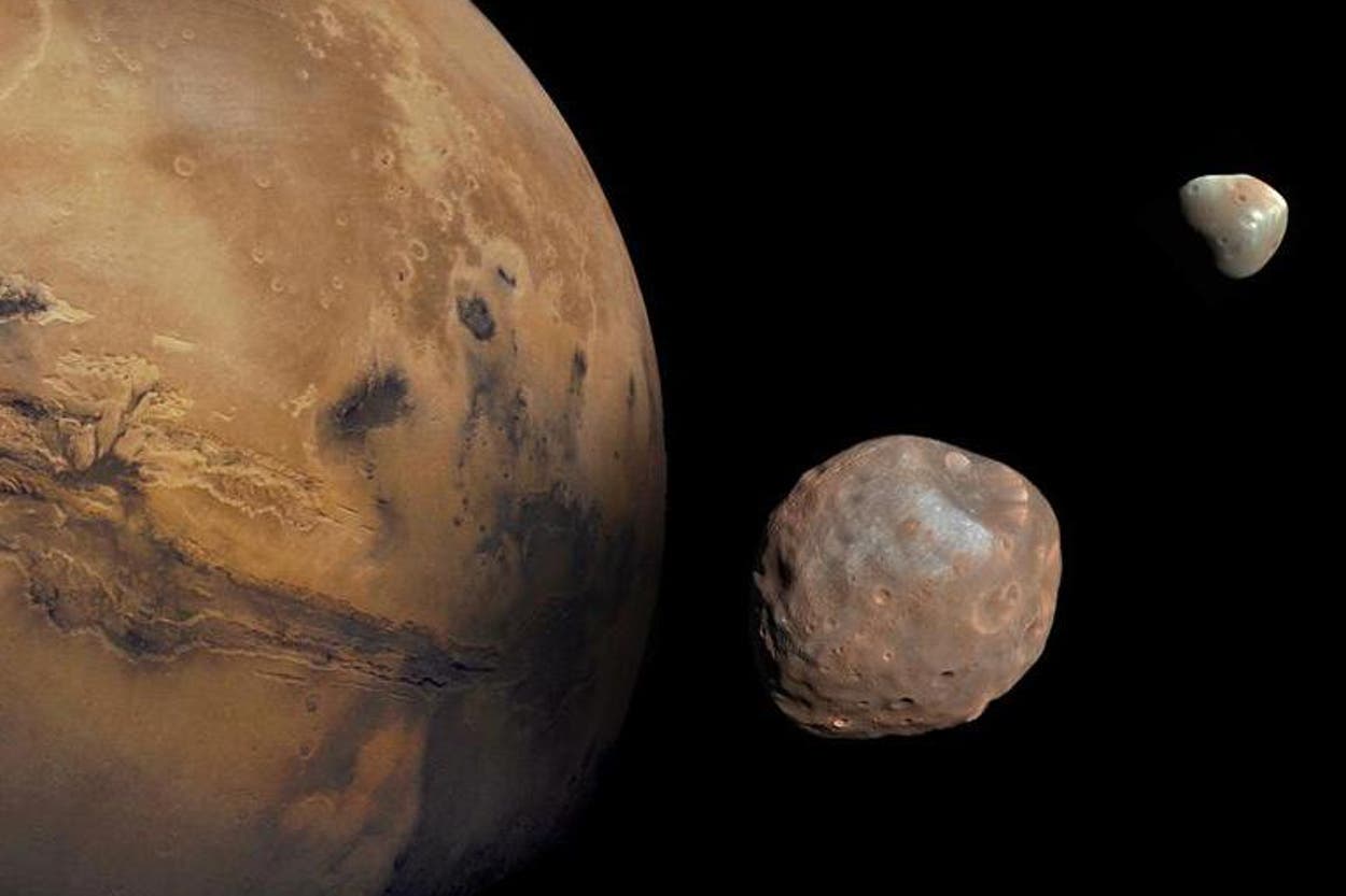 Mystery surrounds how Phobos and its smaller sibling Deimos formed