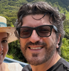 Lito Sousa era casado com Mila Seidl Foto: Reprodução/Instagram