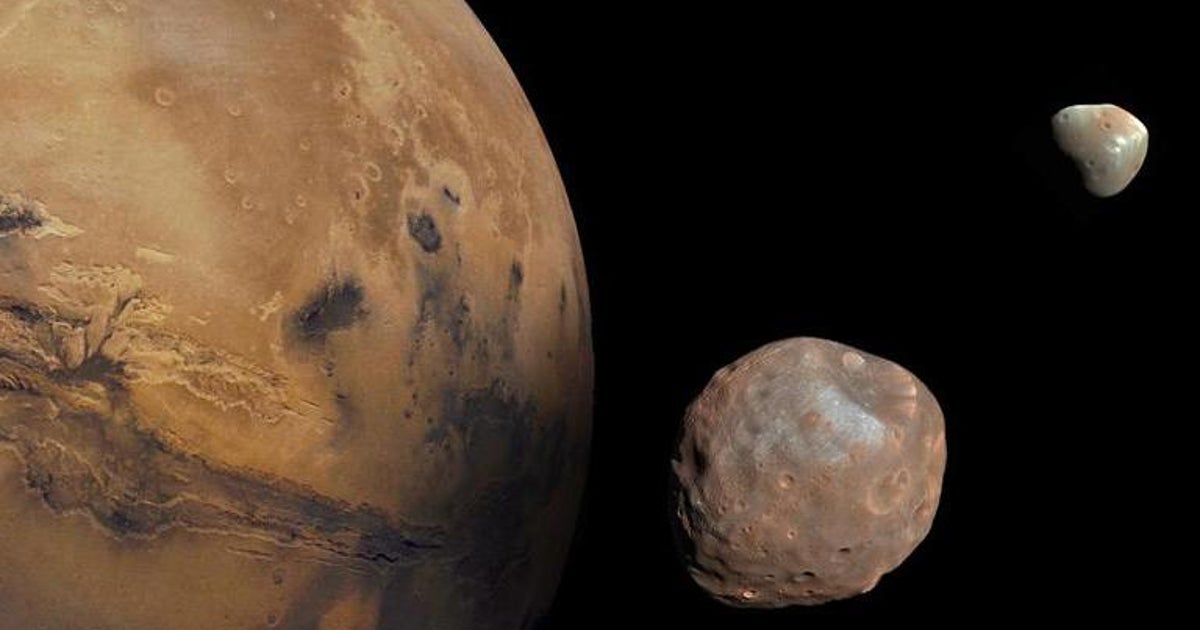 A missão espacial à lua marciana espera resolver o mistério do pouso em Marte
