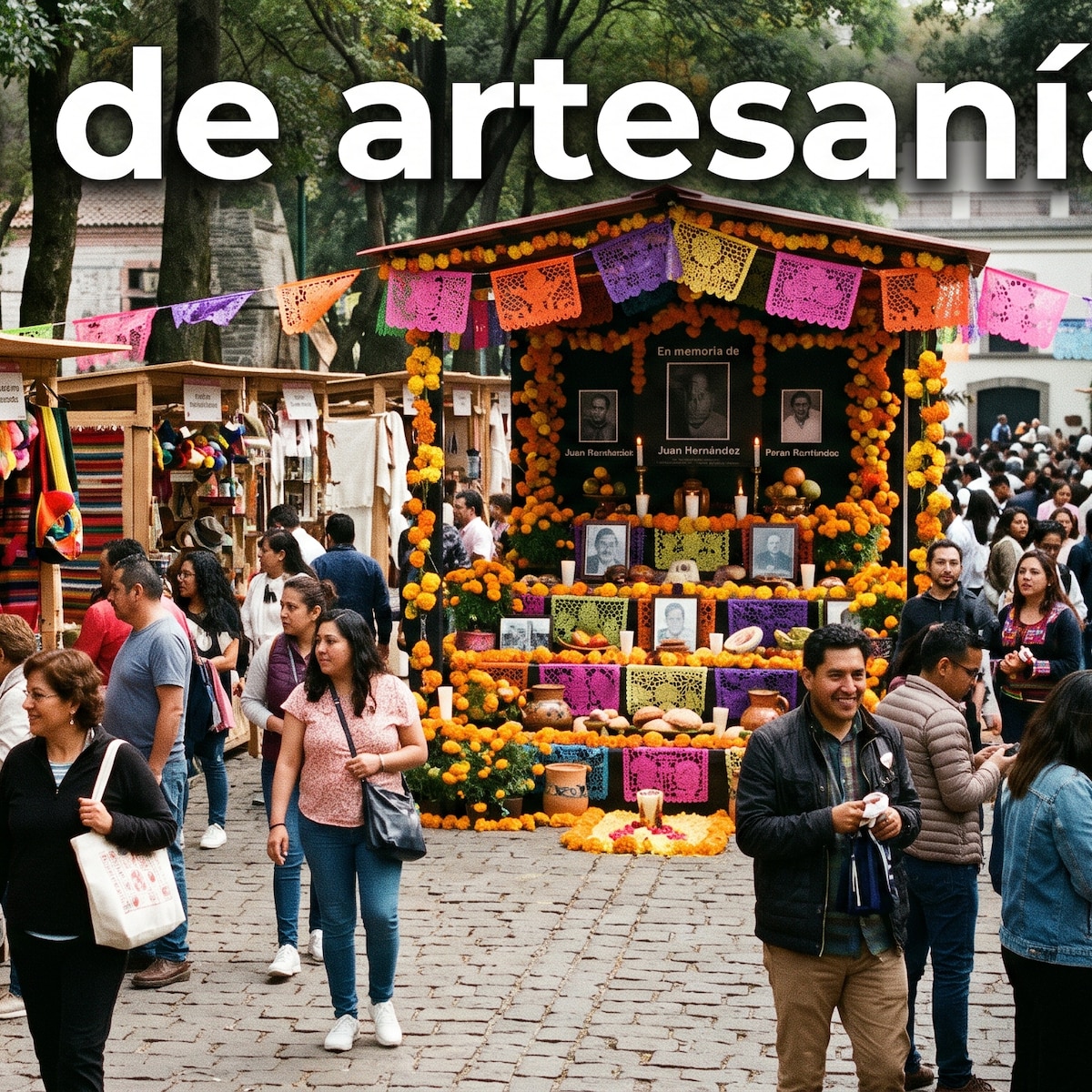 Los Pinos terá feira de artesanias e uma oferenda do Dia dos Mortos com entrada gratuita: data e horários