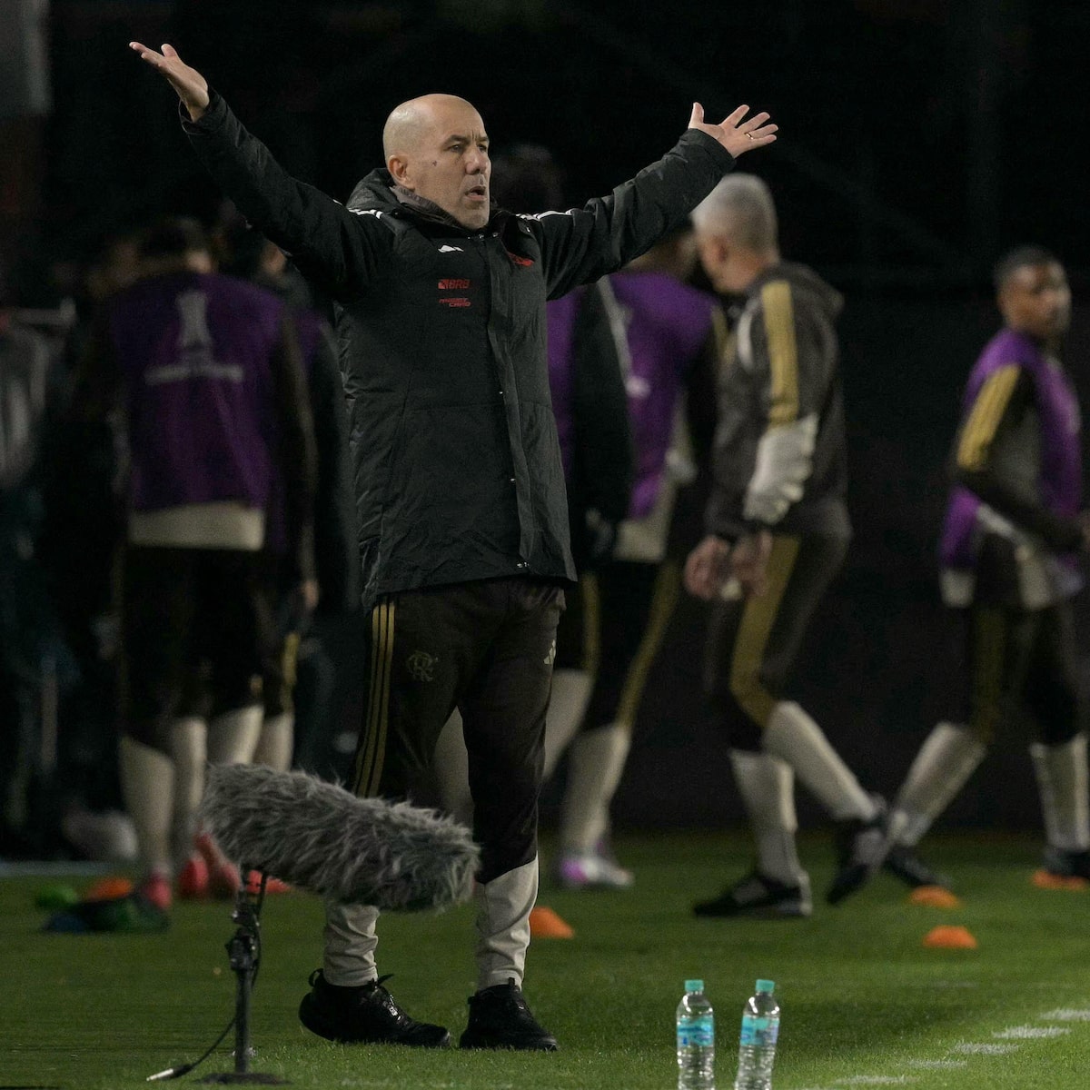 Jardim reclama dos critérios da arbitragem em empate do Flamengo: ‘Queremos que apitem bem’