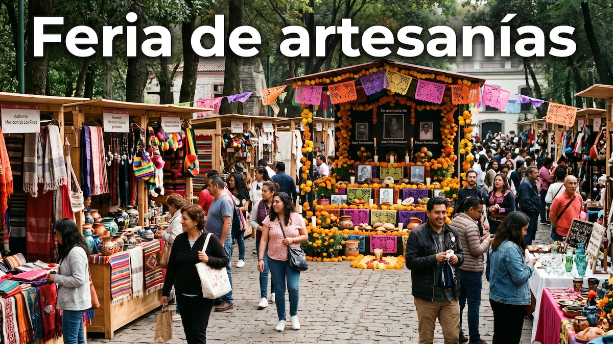 Los Pinos terá feira de artesanias e uma oferenda do Dia dos Mortos com entrada gratuita: data e horários