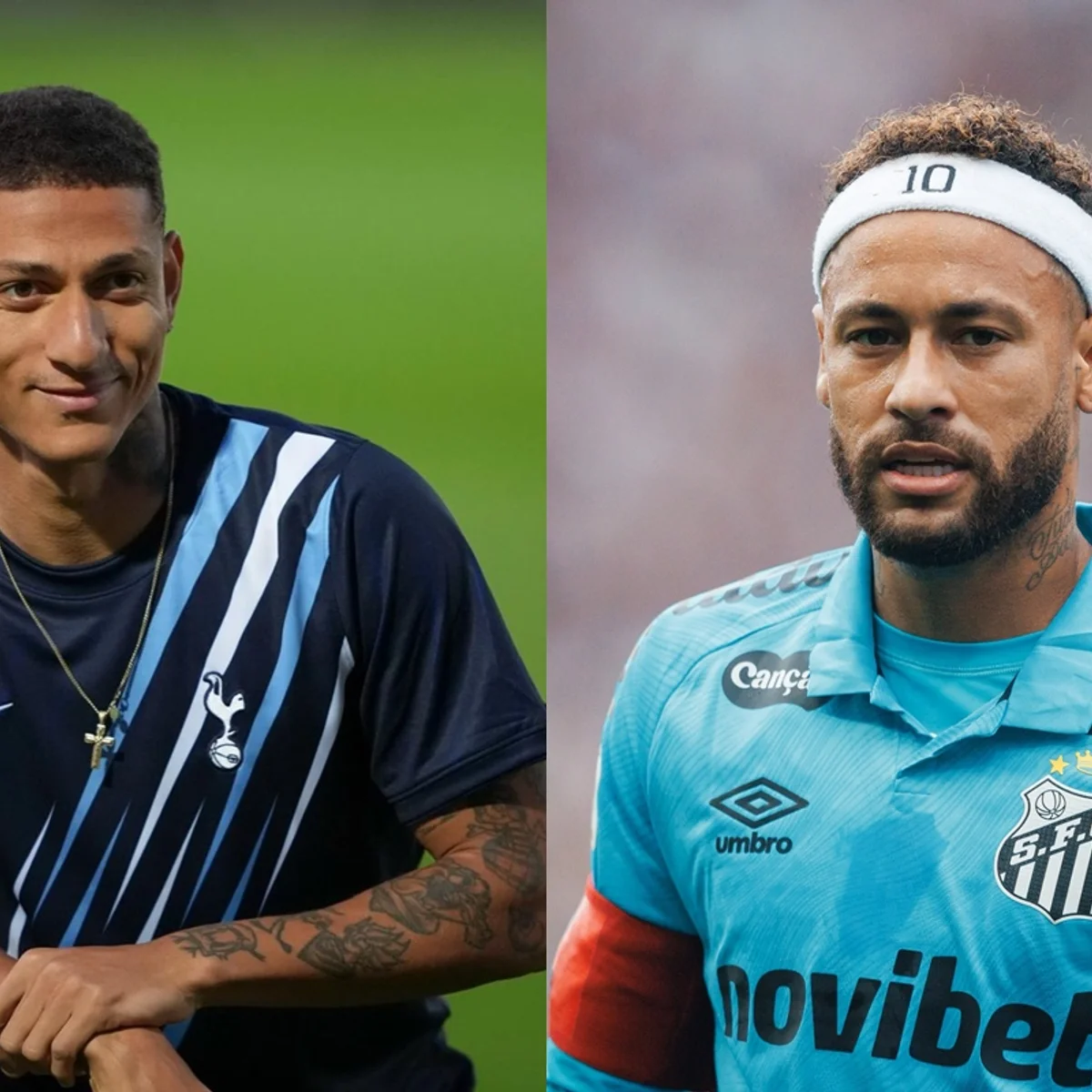 Richarlison tem Neymar tatuado nas costas; camisa 10 o chamou de “moleque”