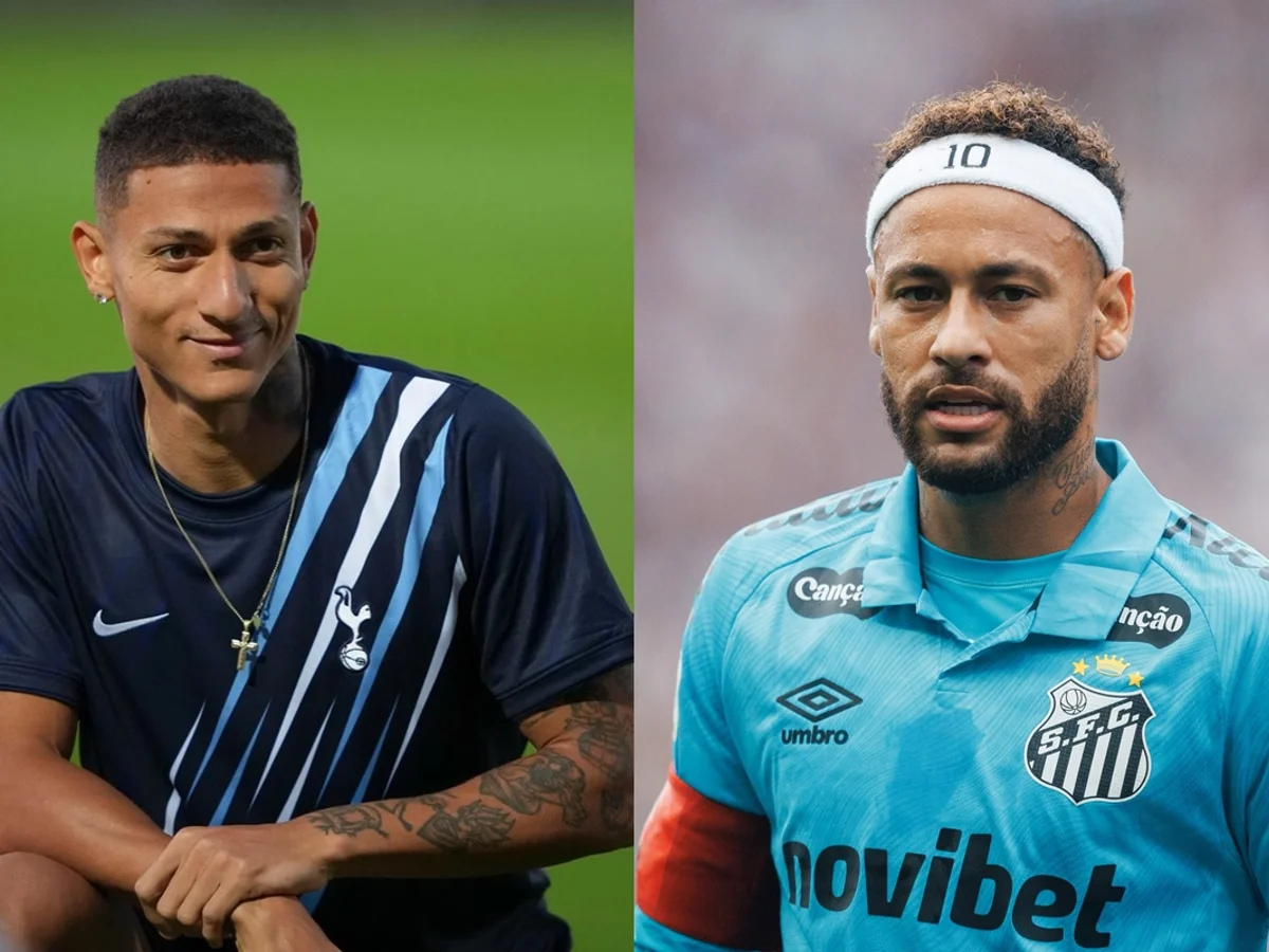 Richarlison tem Neymar tatuado nas costas; camisa 10 o chamou de “moleque”