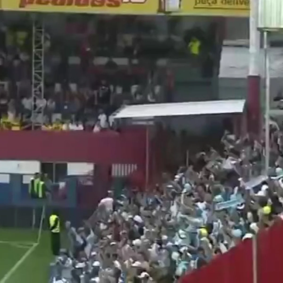 Série C: Brusque x Paysandu é paralisado por falta de segurança no estádio