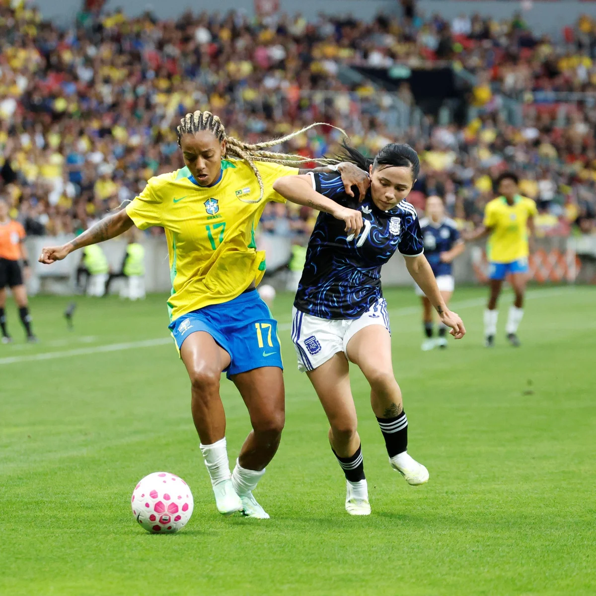 Seleção Brasileira feminina reencontra a Argentina em amistoso no Recife
