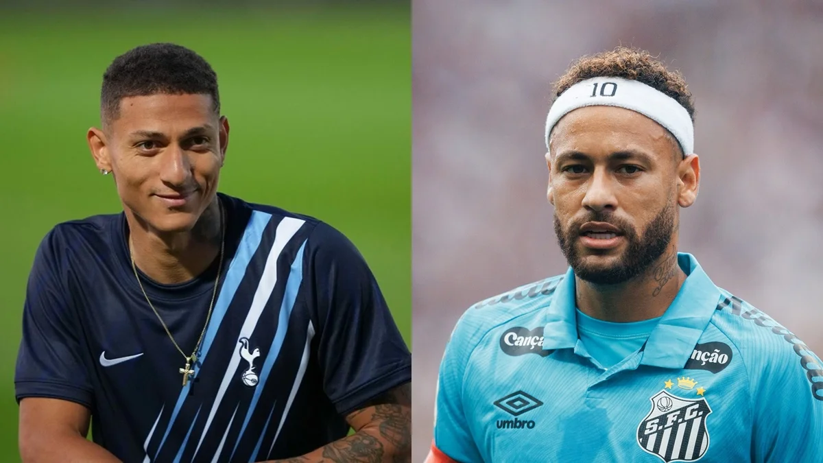 Richarlison tem Neymar tatuado nas costas; camisa 10 o chamou de “moleque”