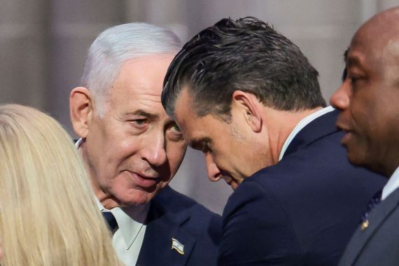 Hegseth encontra Netanyahu em visita não anunciada à Israel