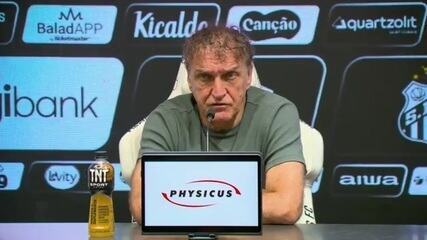 Veja a entrevista coletiva de Cuca após Santos 1 x 1 Bahia