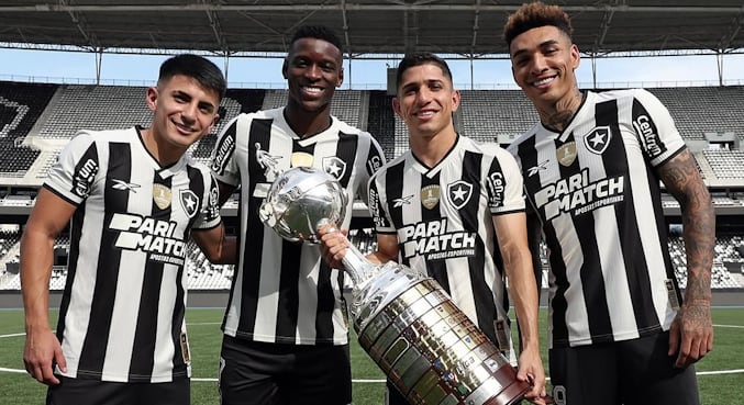 Relembre as conquistas continentais de Botafogo e Chapecoense neste século