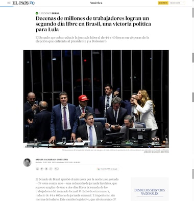 Imprensa internacional repercute fim da escala 6x1 e destaca ‘vitória política’ de Lula; veja