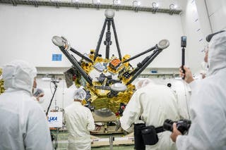 A missão espacial à lua marciana espera resolver o mistério do pouso em Marte
