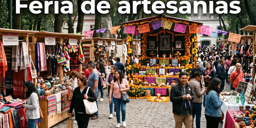 Los Pinos terá feira de artesanias e uma oferenda do Dia dos Mortos com entrada gratuita: data e horários