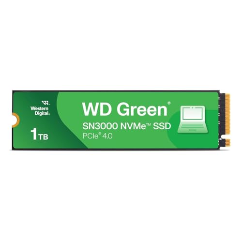 Western Digital SSD interno WD Green SN3000 NVMe 1 TB