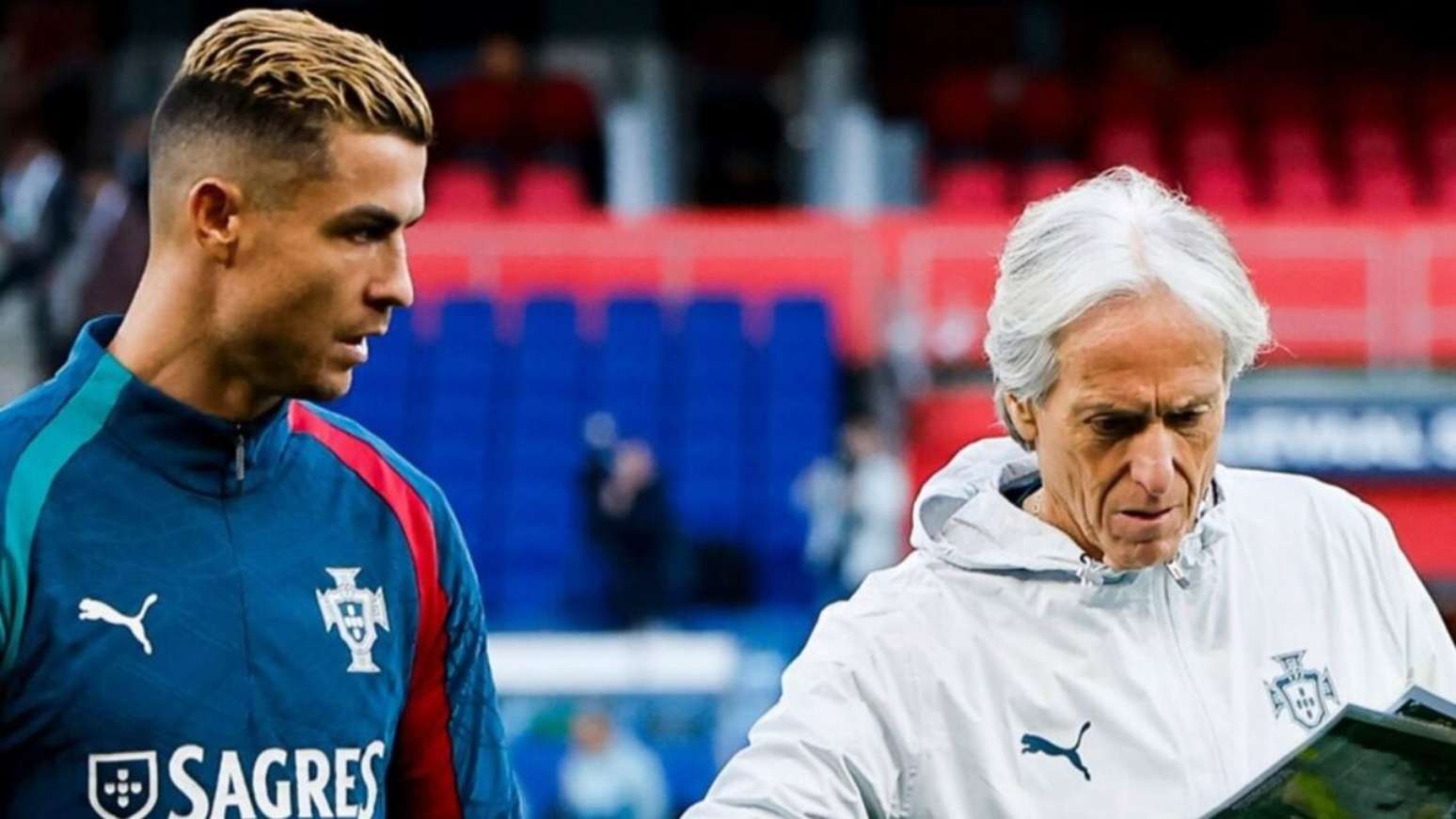 Cristiano Ronaldo abandonou a sele&ccedil;&atilde;o ap&oacute;s desentendimento com Jorge Jesus &ndash;