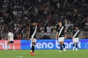 Jogadores do Vasco após a eliminação para o Boca Juniors
